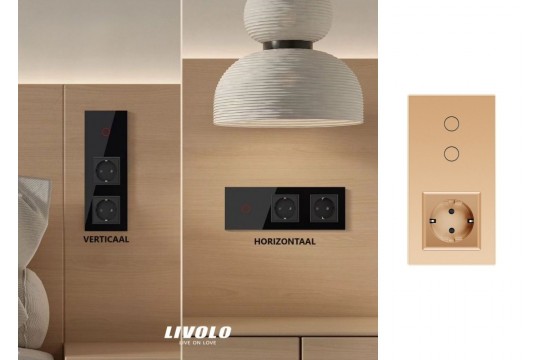 LIVOLO - érintőkapcsoló, kaputelefon