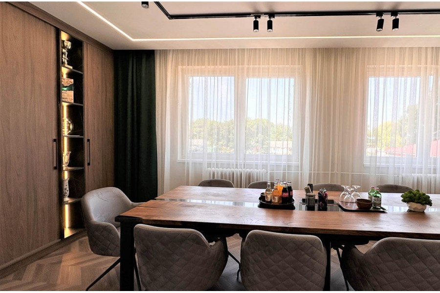 Irodatervezés praktikusan - Alapterület: 60 m2