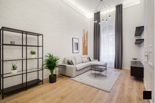 Férfias design lágy fényekkel - Alapterület: 72 m2