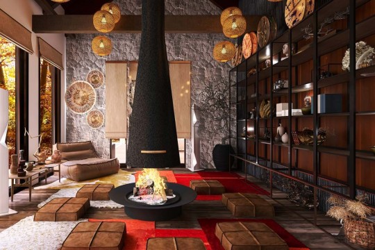 Sámán ház -  Alapterület: 90 m2